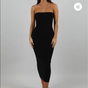 🌺Black maxi dress